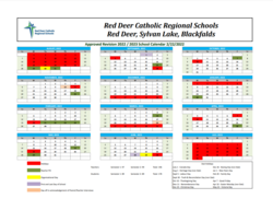 Here is our 2023-2024 School Year Calendar! | St. Teresa of Avila School